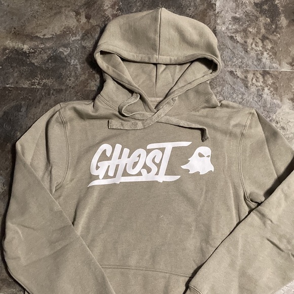 NWT - Men’s ‘Ghost’ Hooded Sweatshirt- Quicksand- (L) - Picture 2 of 9
